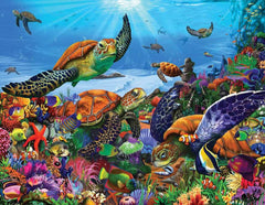 AMAZING SEA TURTLES PUZZLE
