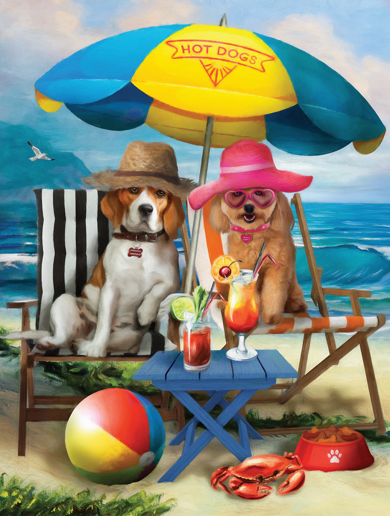 BEACH DOGS PUZZLE