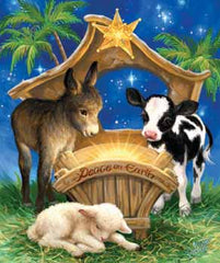 BORN IN A MANGER PUZZLE