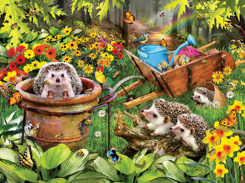 HEDGEHOGS AND BEES PUZZLE