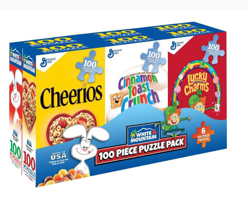 SIX PACK CEREAL BOXES PUZZLE